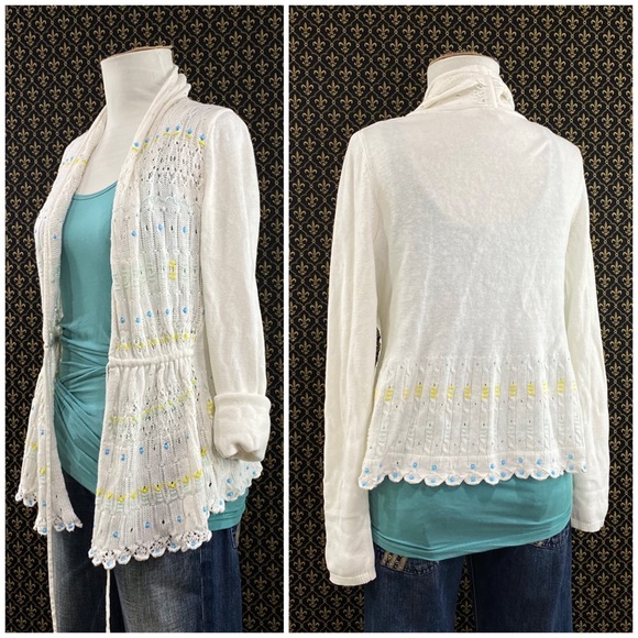 Anthro “Lazuli Dusted Cardigan” by Moth - Picture 7 of 10